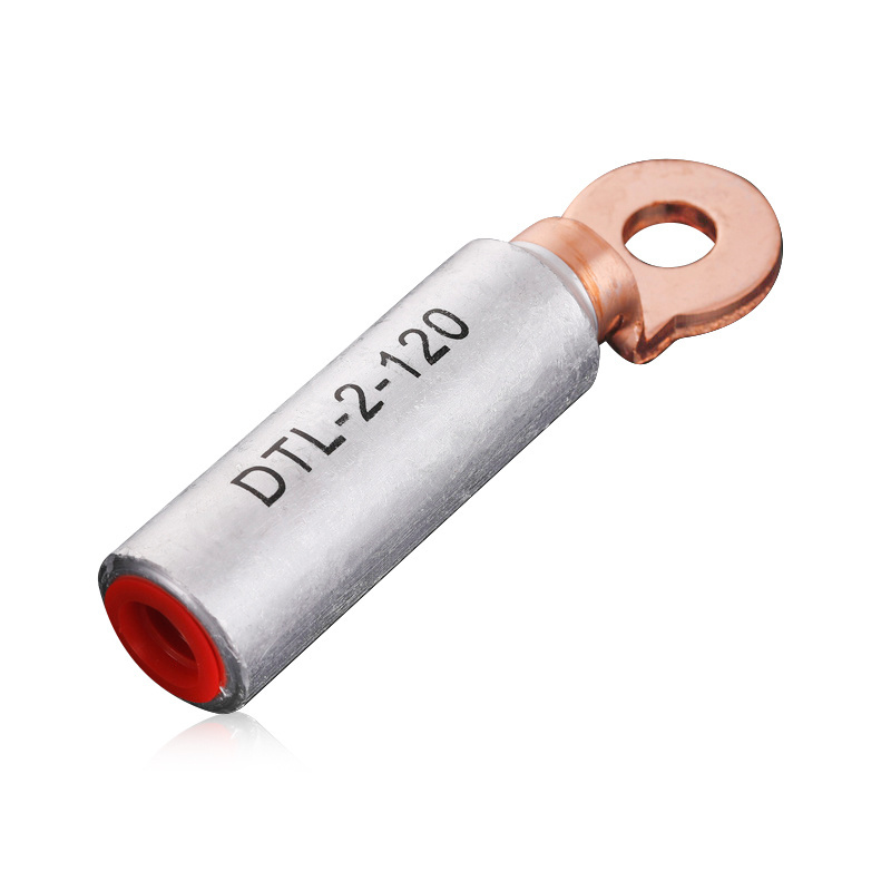 DTL-2 Electric Ring Lug Cable Types Terminal Connector Copper And Aluminum Cable Bimetallic Lugs