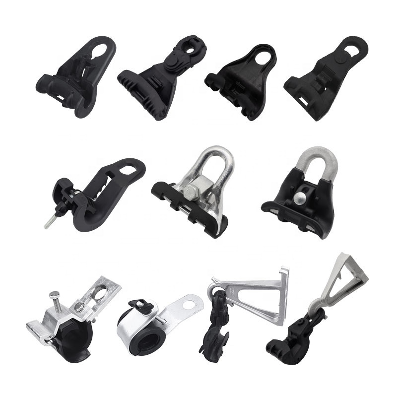 High Electric Power ABC Accessories Tension Clamp Aluminum Suspension Clamp with bracket