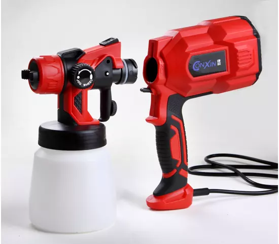 Hot Sale 550W Portable pistola de pintura HVLP Car Electric sprayer paint battare Painting Spray machine Gun