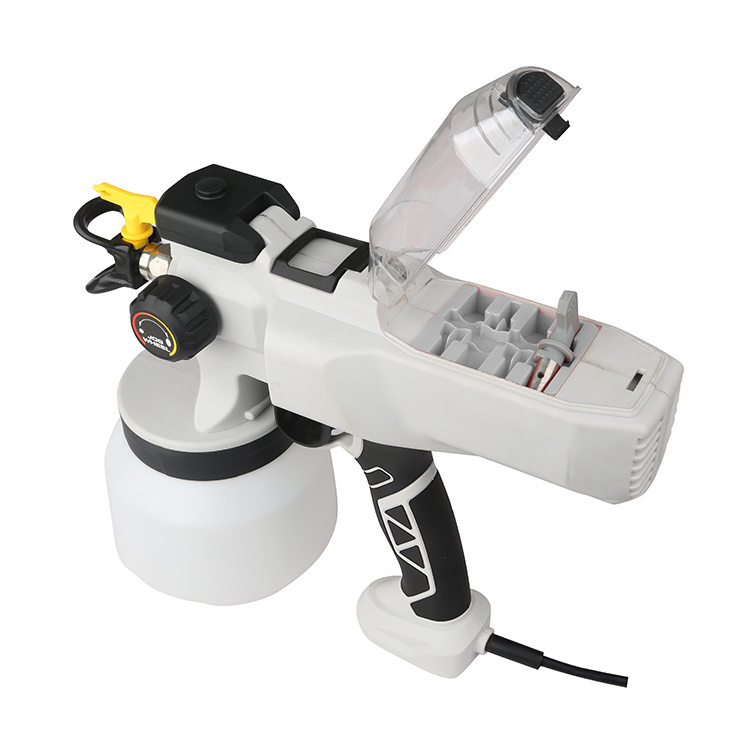 Q1P-CX58-7512 Professional Handheld Variable Speed Painting Paint Spray Machine Electric Airless Sprayer Gun With Brush Motor