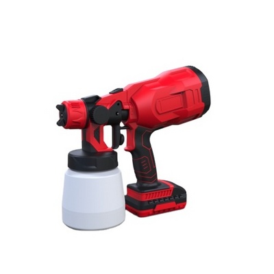 High Quality mini Portable Wireless air compressor hvlp spray gun One piece spray gun