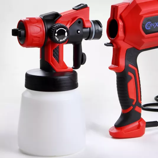 Hot Sale 550W Portable pistola de pintura HVLP Car Electric sprayer paint battare Painting Spray machine Gun