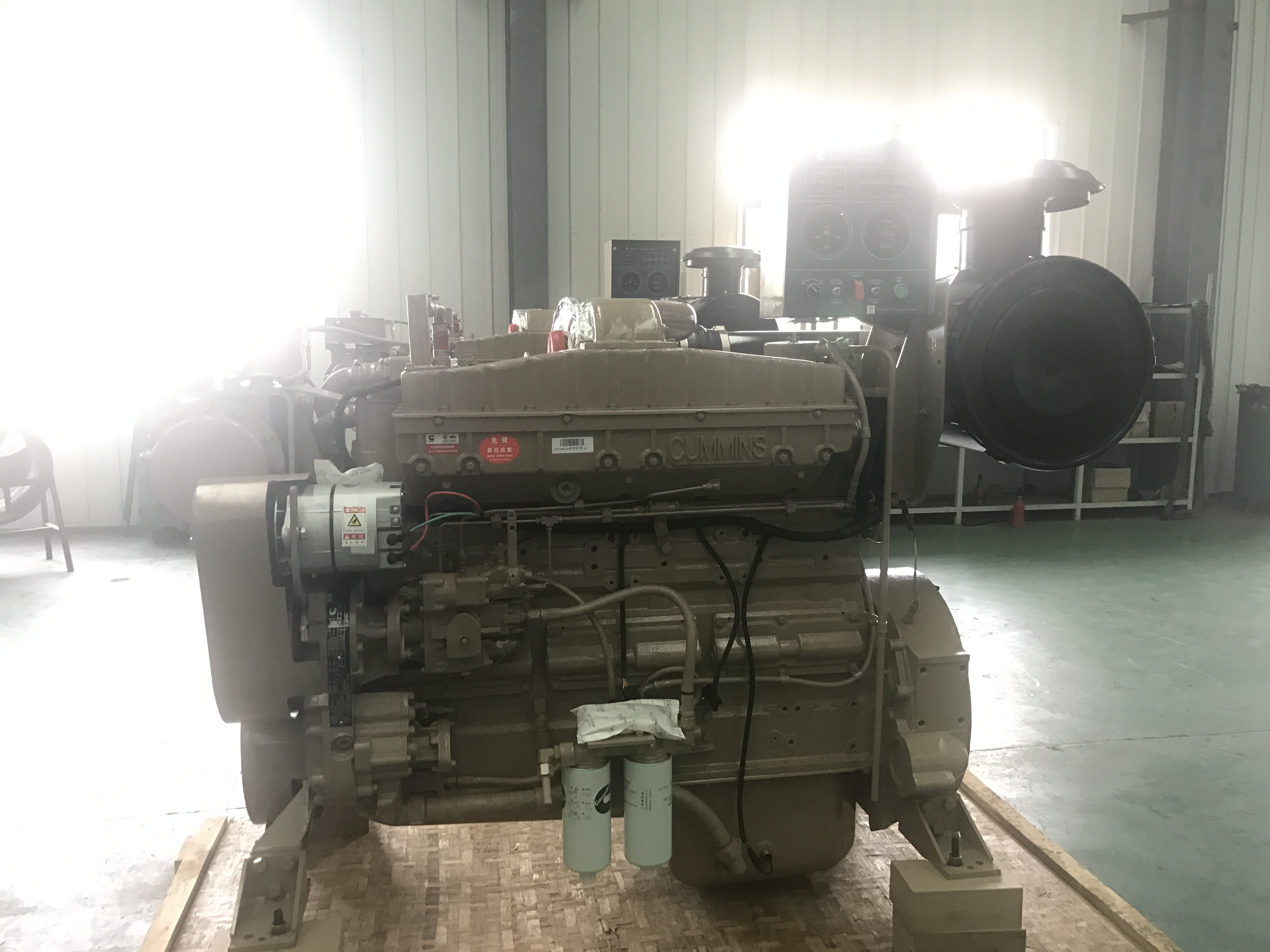 Brand New 300HP 500HP NTA855 KTA19 Marine Propulsion Diesel Engine Chinese 4 Stroke 120 Hp Marine Diesel Engines