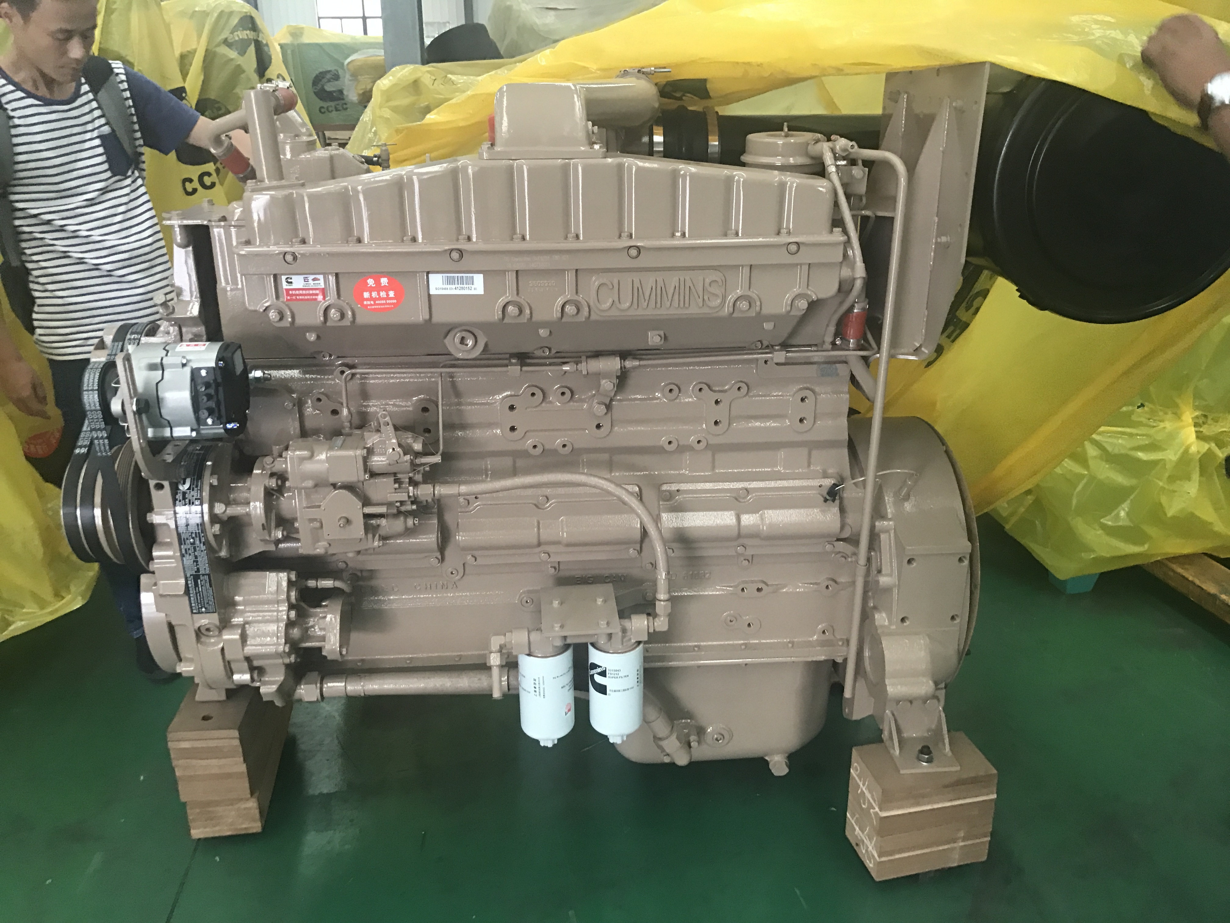 MARINE DIESEL ENGINE MAIN PROPULSION NTA855 WITH CCS CERTIFICATE 350HP 400HP