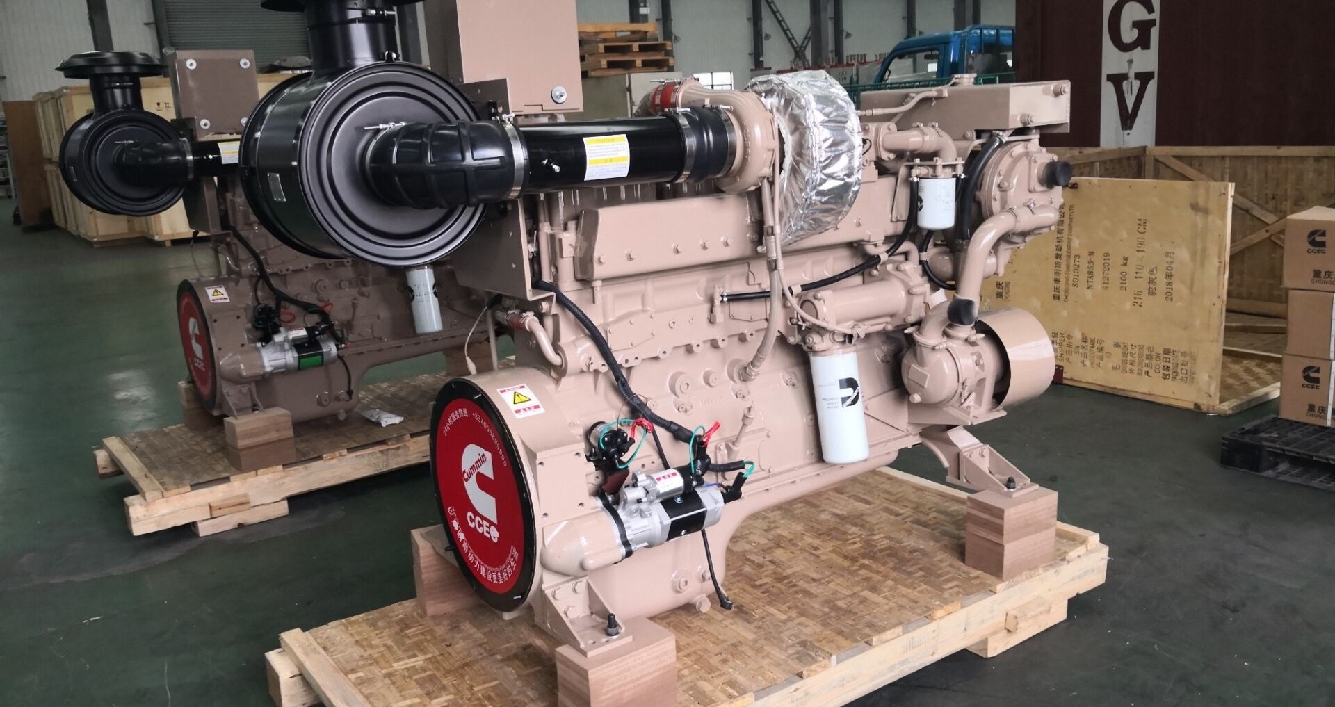 MARINE DIESEL ENGINE MAIN PROPULSION NTA855 WITH CCS CERTIFICATE 350HP 400HP