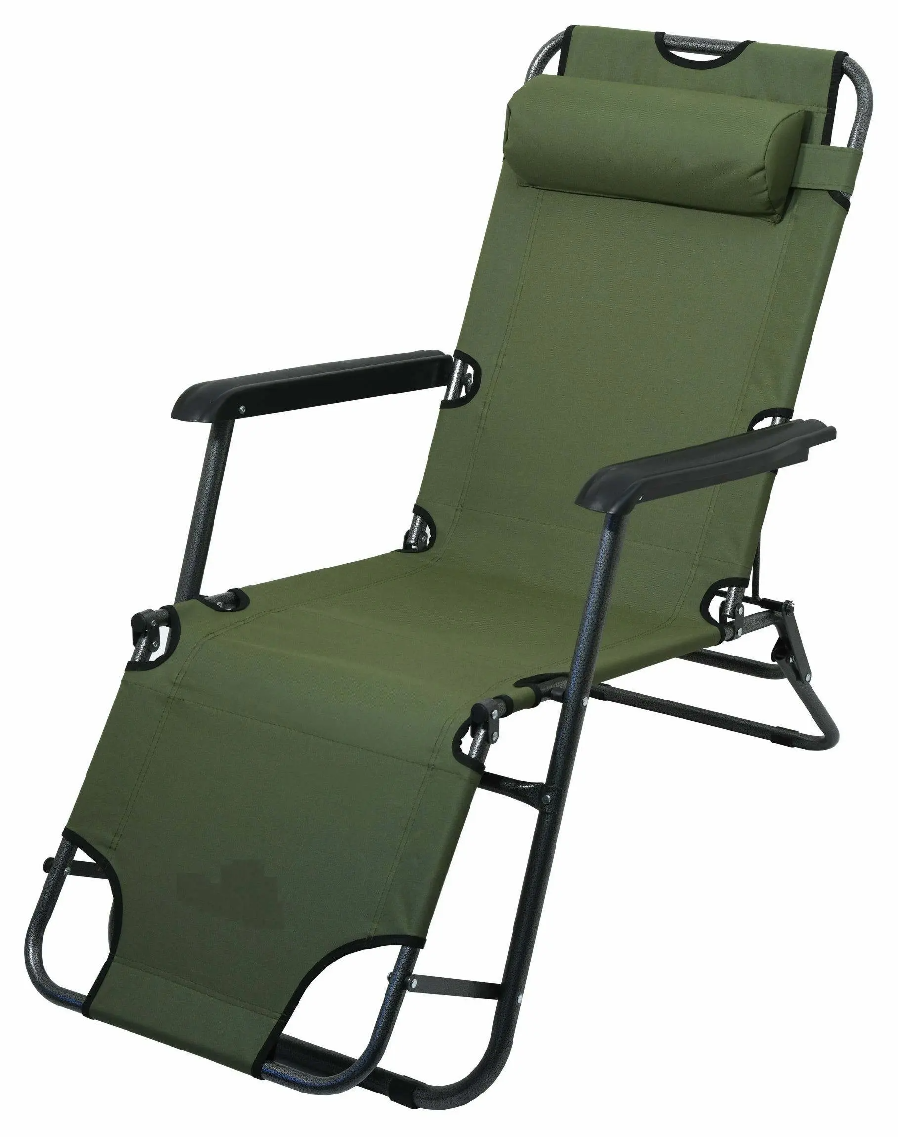 Outdoor Portable Folding Aluminum, Collapsible High Back Patio Swinging Leisure Foldable Relax Recliners Rocking Camping Chairs