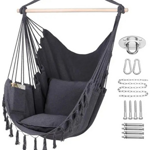 Hammock Swings Outdoor chair Source Manufacturers Hammock Chair Swing with Hanging Hardware Kit