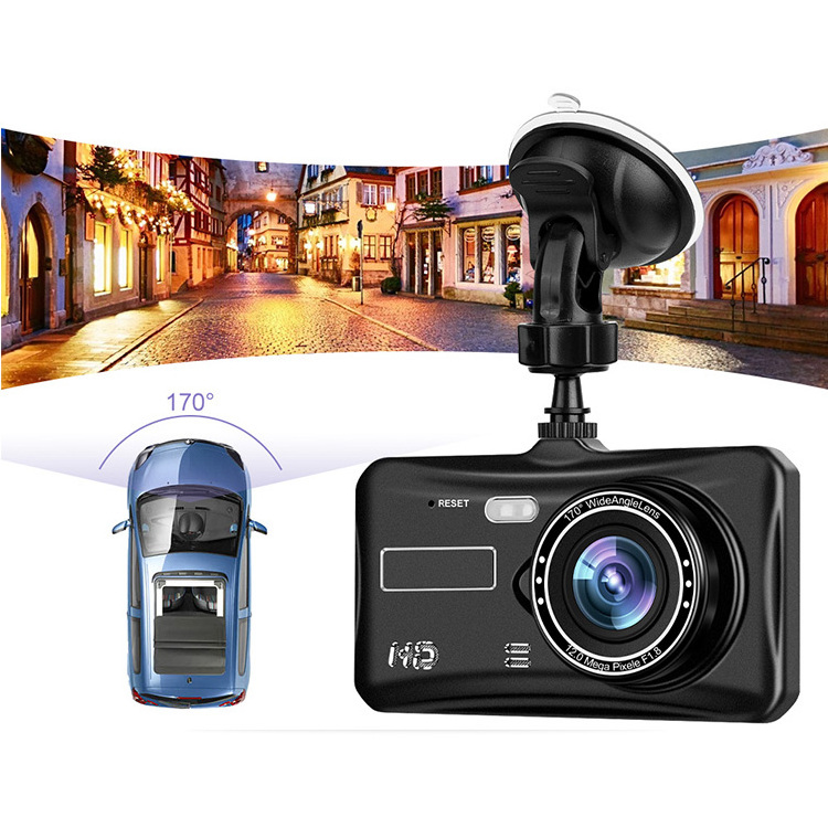 Car dvr 4.0 inch drive recorder 1080p full hd vehicle blackbox dvr user manual car camcorder dashcam / dash camera