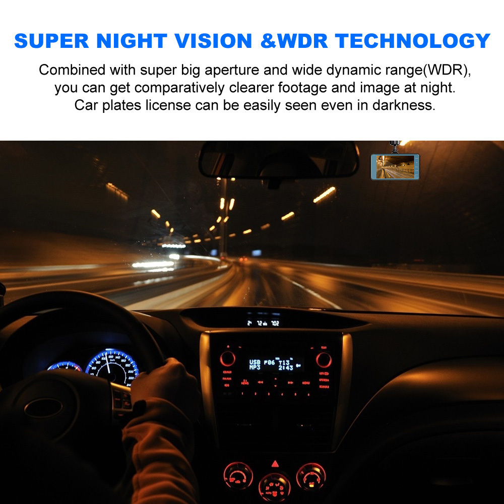 Car dvr 4.0 inch drive recorder 1080p full hd vehicle blackbox dvr user manual car camcorder dashcam / dash camera