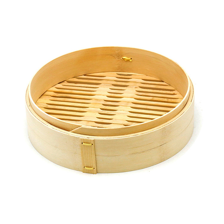 Hot Selling Wholesale Kitchen Steamed Buns Xiao Long Bao Dumpling Bamboo Steamer Basket Big