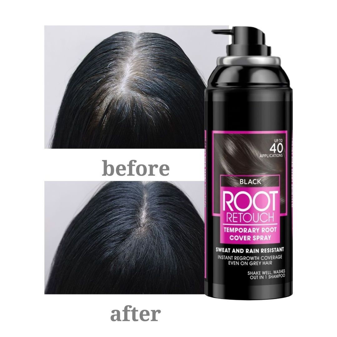 Custom Free Sample Private Label Root Touch Up Semi-Permanent Hair Root Cover Up Spray