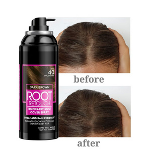 Factory Wholesale Hair Root Touch-Up Color Spray Instant Gray Coverage Root Retouch Spray