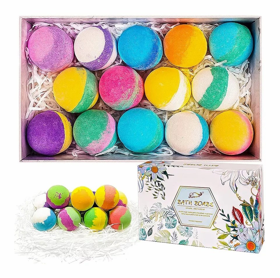 Private Label Bath Bombs Wholesale Kids With Surprise Toys Inside With Jewellery Inside