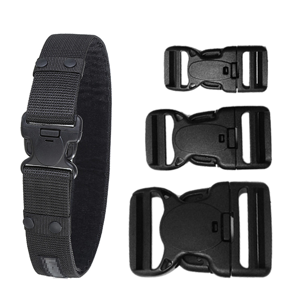 Plastic Side Release Buckle Dual Adjustable Webbing Buckles Outdoor Backpack Strap Dog Collar Belt DIY Accessories 25 32 50mm