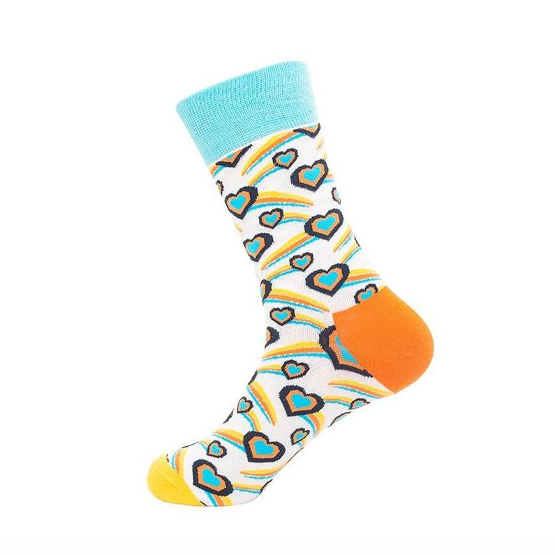 Thermal Foot Tie Dye Jacquard Cashmere Seamless Environmental Protection Good Quality Custom Logo Mens Dress Yoga socken Socks