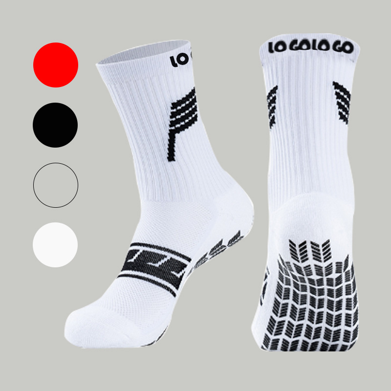 Low MOQ Custom Designer Socks With Brand Logo Wholesale Embroidery Jacquard Socks For Men Women Customized Cotton Socks