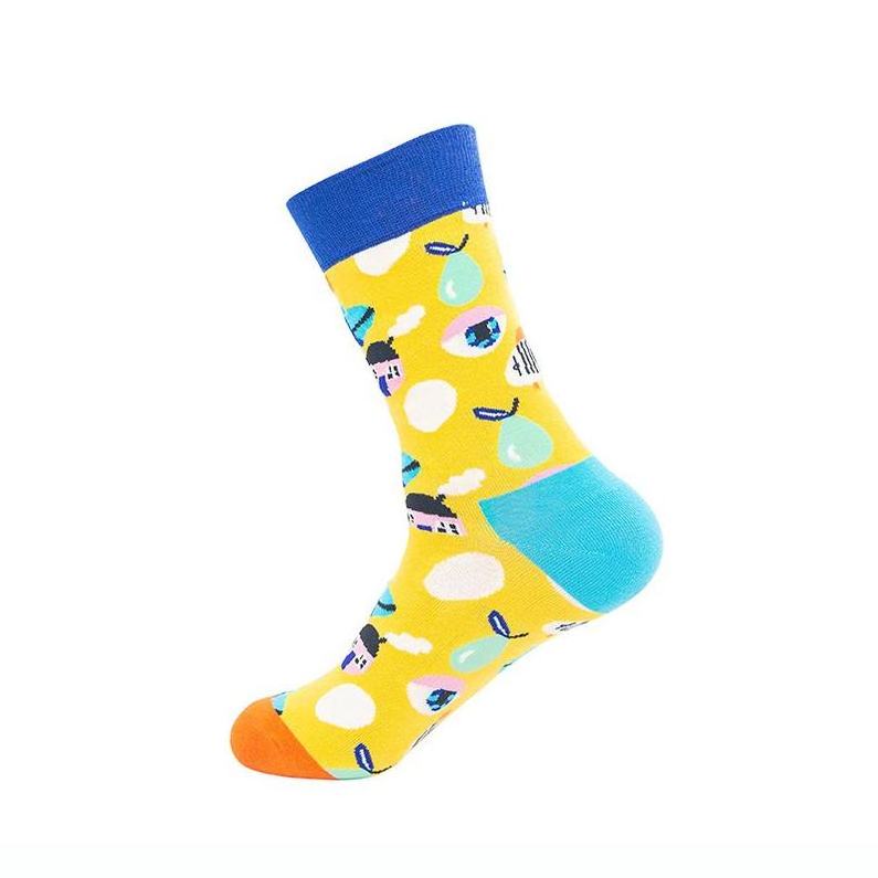 Thermal Foot Tie Dye Jacquard Cashmere Seamless Environmental Protection Good Quality Custom Logo Mens Dress Yoga socken Socks