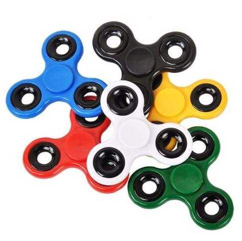 Hot seller 2023 stress relief fidget toy 3 fingers durable stainless steel bearing high speed finger spinner