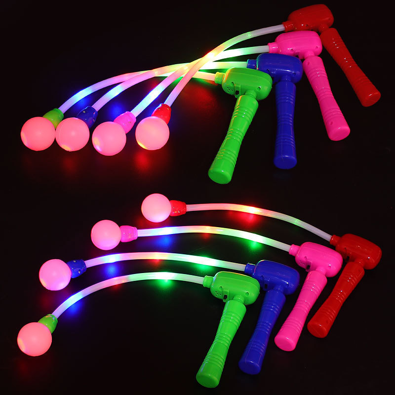 Creative colorful glow rotating stick with music swing lights for children's toys