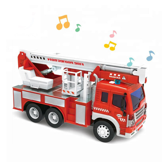 EPT New Arrival 1:16 Light Function Car Remote Control Toy Fire Truck Gifts Trucks Electric Mini Fight Fire Truck Toys For Kids