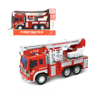 EPT New Arrival 1:16 Light Function Car Remote Control Toy Fire Truck Gifts Trucks Electric Mini Fight Fire Truck Toys For Kids