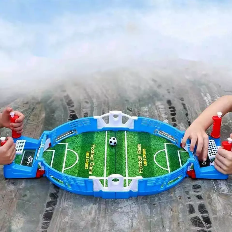 Family indoor finger football table toys mini soccer shooter board game