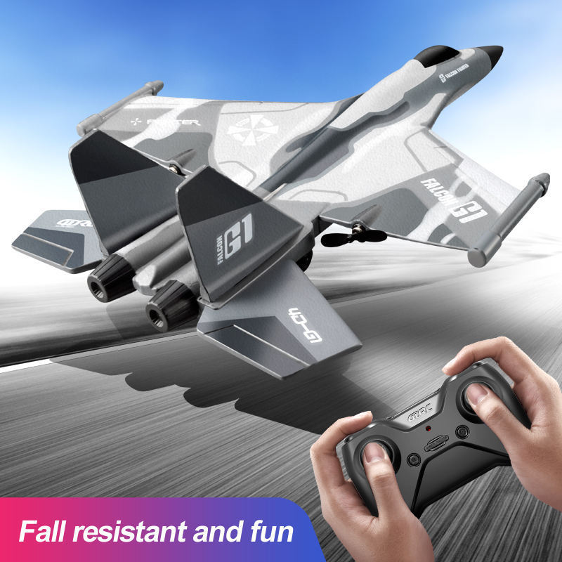 Remote Control Plane G1 2CH RC Fixed-wing Glider 2.4G EPP Foam RC Aircraft Plane Flying Big EPP Foam Airplane