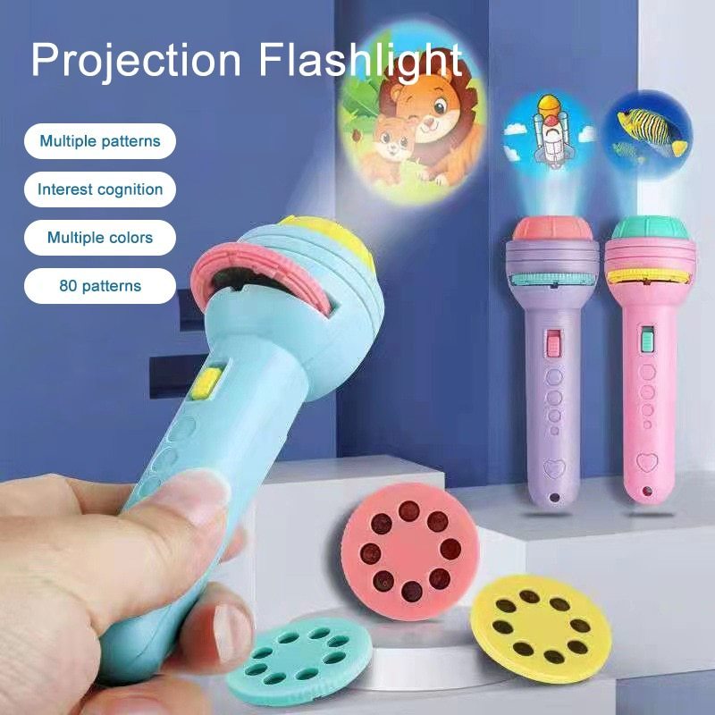 Best Price Baby Sleeping Story Book Flashlight Projector Torch Lamp Toy Light Up Pattern Toys