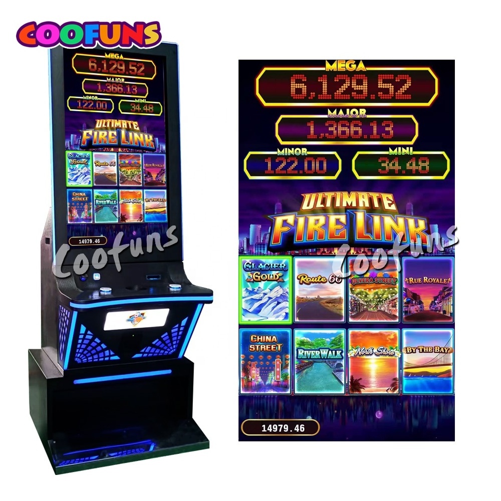 COOFUNS Special Offer Ultimate 8 IN 1 Firelink Multi Vertical Game Board 43'' Gaming Machine for Sale