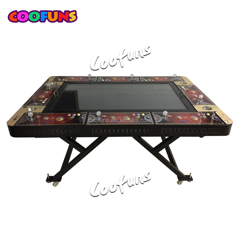 Video Game Machine 10 Player Folding Fishing Cabinet Fish Game Table for Sale