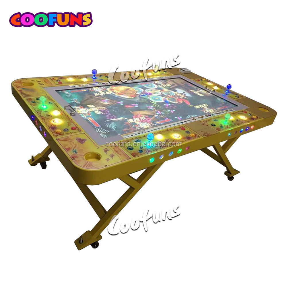 Ocean King 55 inch 10 Players Fishing Arcade Machine Fold Fish Game Table