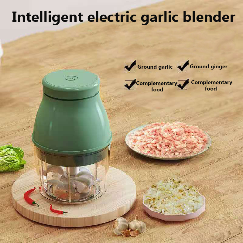 OEM Packages 45W 100ML 250ML Rechargeable Portable Electric Vegetable Chopper Mini Garlic Food Chopper