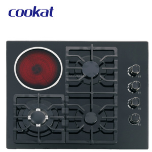 Various Electric Combined Stove 4 Burners Induction Natural Gas Cooker Hob Tempered Glass Built-in Gas Stove Cooktops