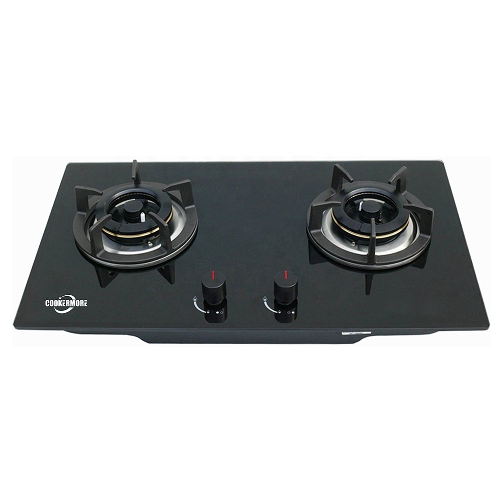 China hot sale two burner  gas cooker parts gas cooker with oven and grill