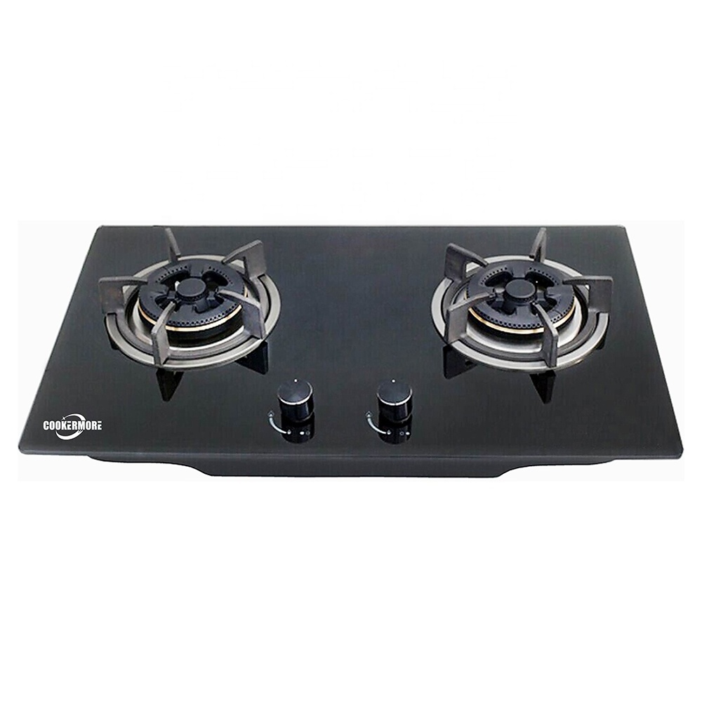 China hot sale two burner  gas cooker parts gas cooker with oven and grill