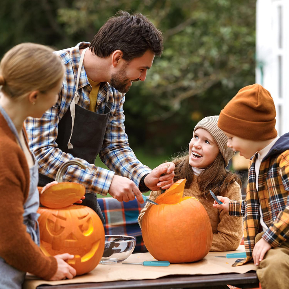 3Pcs Halloween Pumpkin Carving Kit