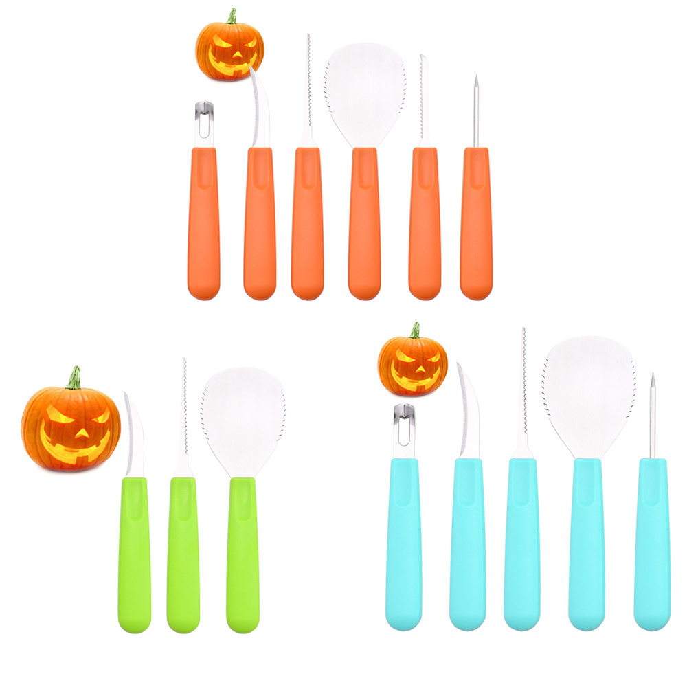 3Pcs Halloween Pumpkin Carving Kit