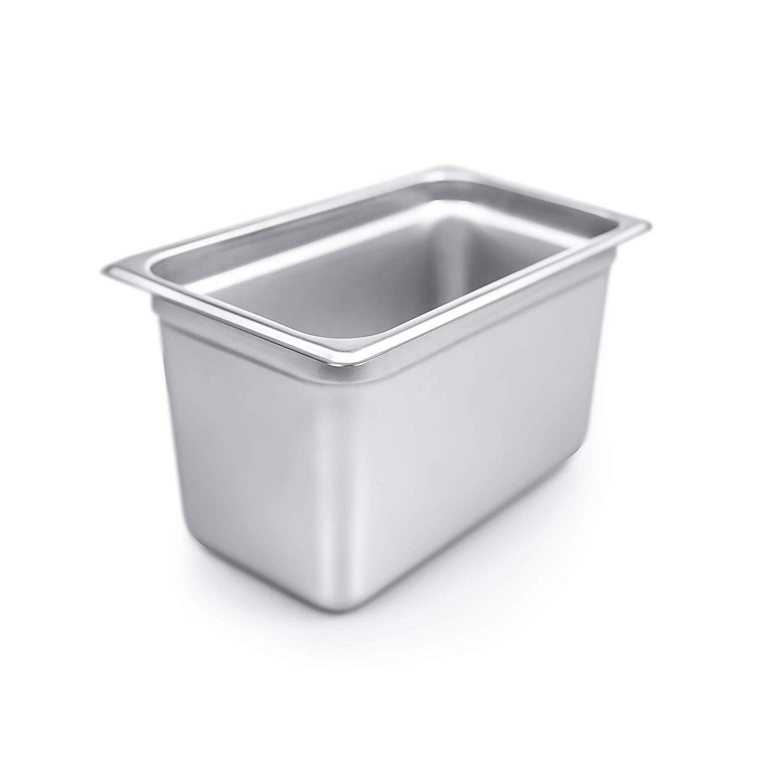 COOKMATE Hot Sale Multiple Sizes 304 Stainless Steel Gn Pan Food Container For Barbecue Salad Shop