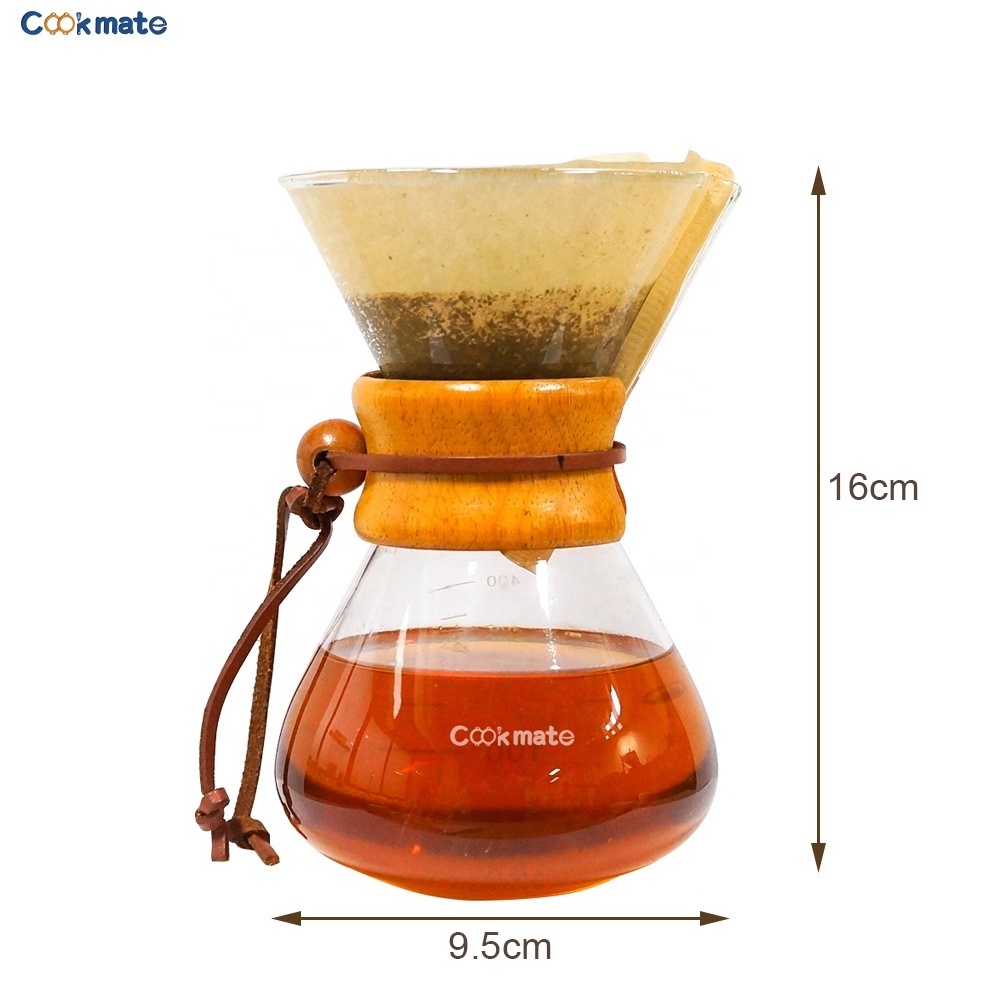 COOKMATE Stainless Steel  Burr Coffee Brewing Travel Bag Pour Over Coffee Maker Set for coffee kit