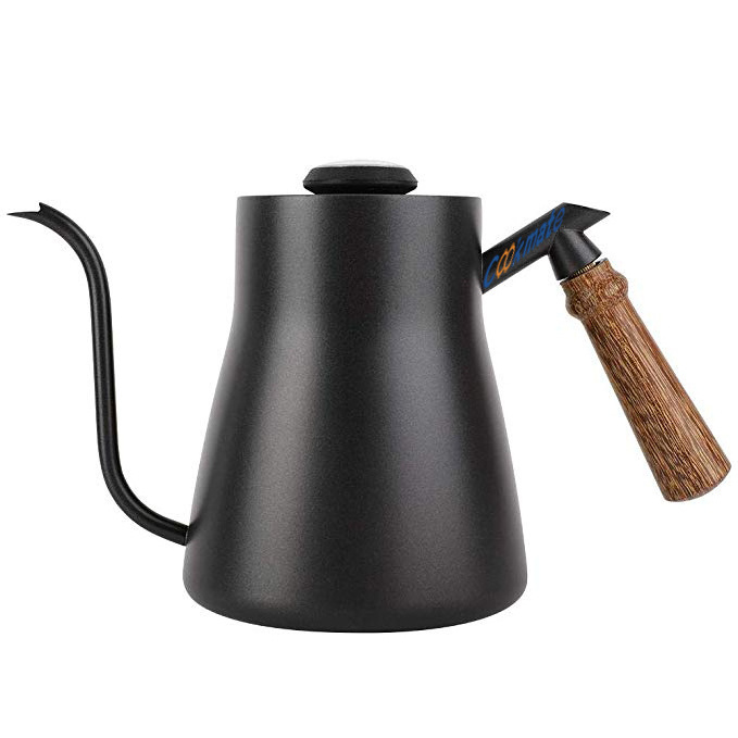 Pour Over Brew Barista Flow Gooseneck Tea Kettle Coffee Kettle with Thermometer