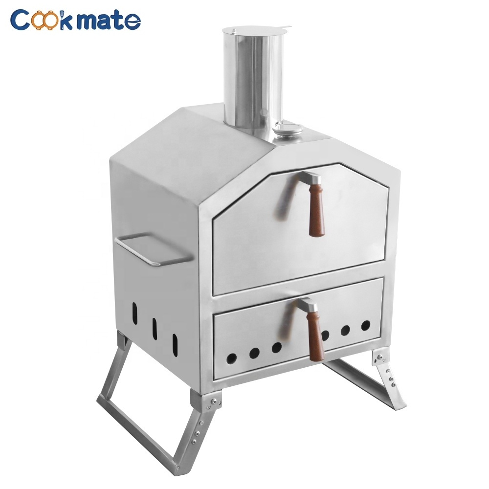 2023 Popular Portable Outdoor Wood Stove with Pizza Oven