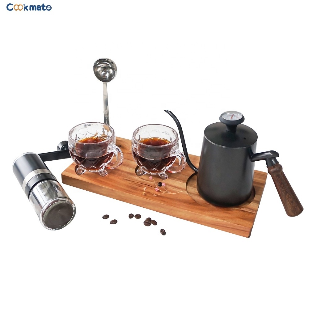 Travel Coffee Accessories Wood Coffee Hand Drip Station Dripping Stand tower v60 dripper Travel Coffee Accessories