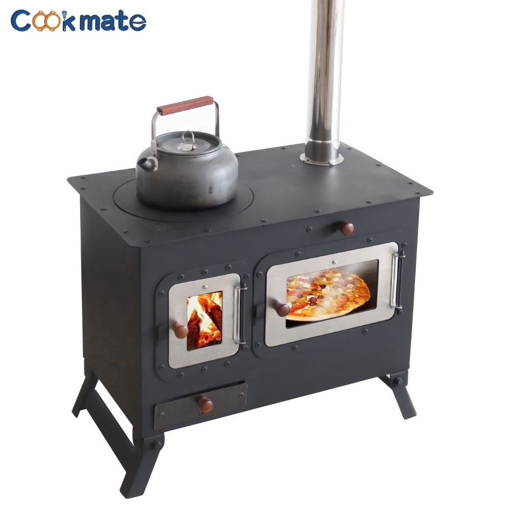 COOKMATE Wood Burning Stove Cook Grill Bake 3 in 1  Multifuel  Garden Camping Wood Pizza Stove