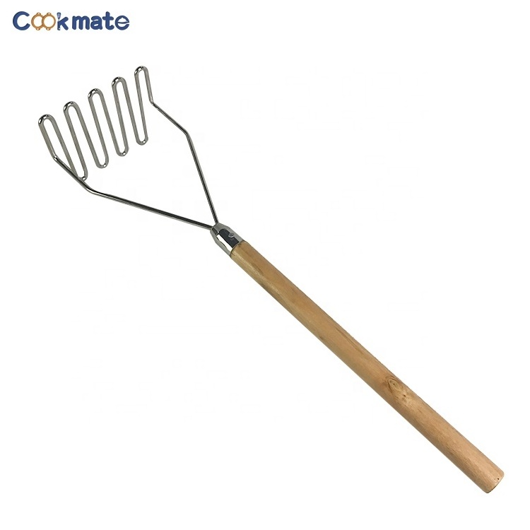 Potato Masher Stainless Steel - Premium Masher Hand Tool Potato Smasher Metal Wire Utensil for Best Mash for Bean, Avocado