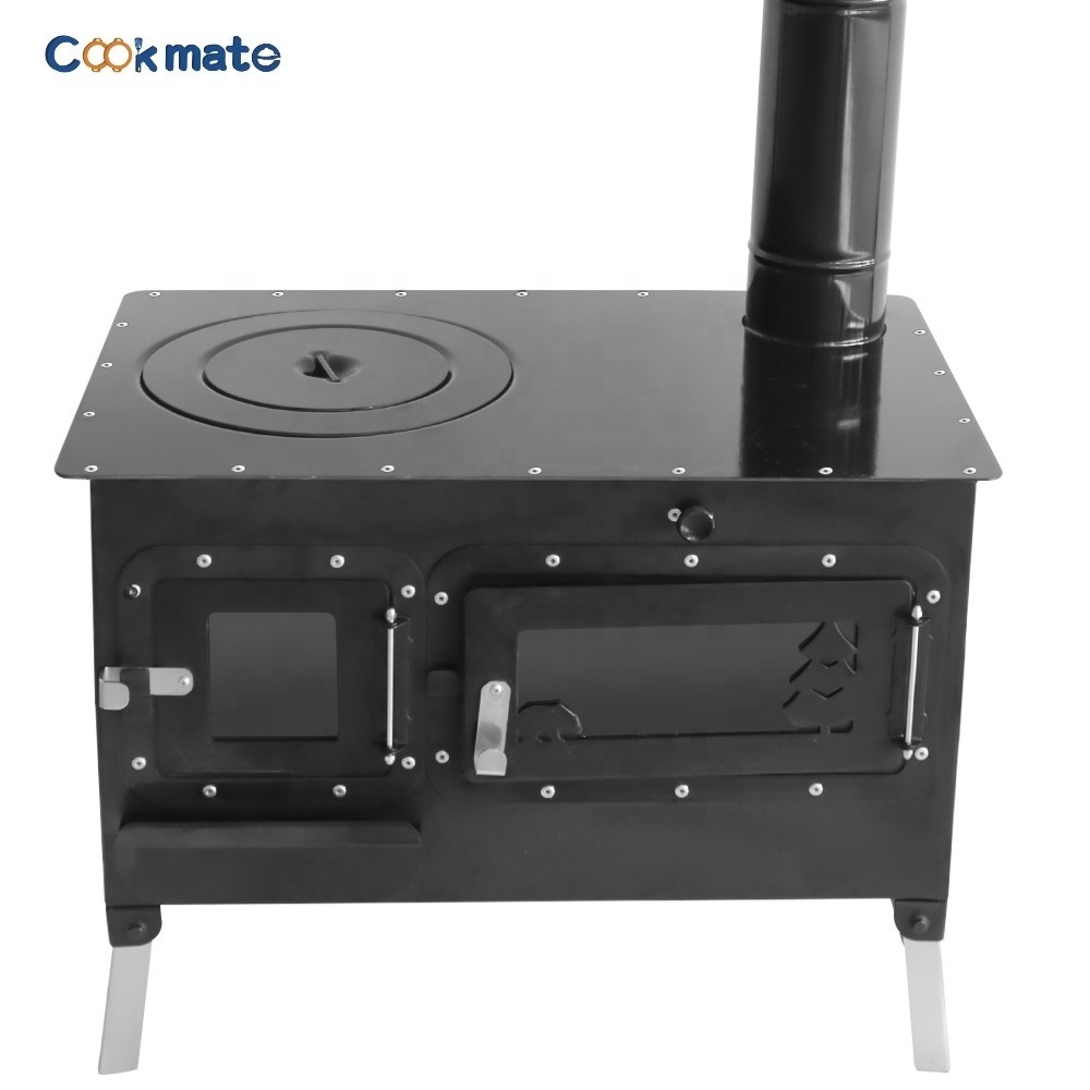 23kw Modern Portable European Style Big outdoor wood stove With Oven For Camping