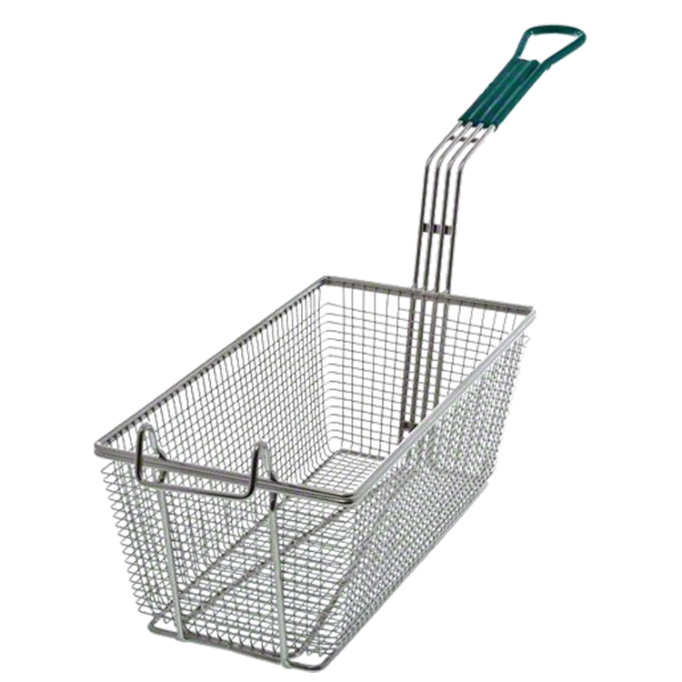 Factory Direct Made Stainless Steel Wire Mesh Deep Fat Fryer French Fries Holder Basket