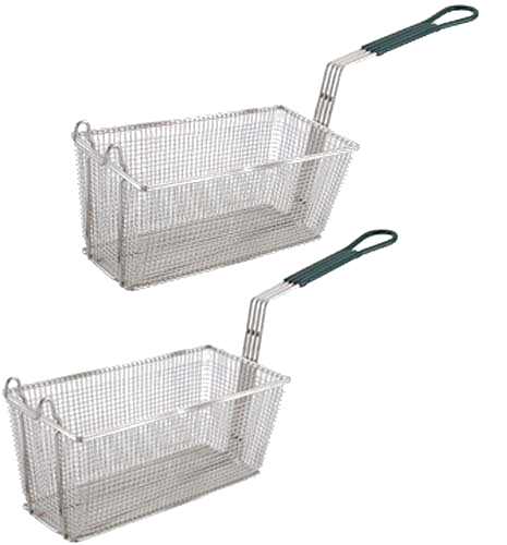 Factory Direct Made Stainless Steel Wire Mesh Deep Fat Fryer French Fries Holder Basket