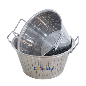 Cookmate Vegetable Fruit Stainless Steel Wire Mesh Strainer Colander Sieve For Potato Drain Basket