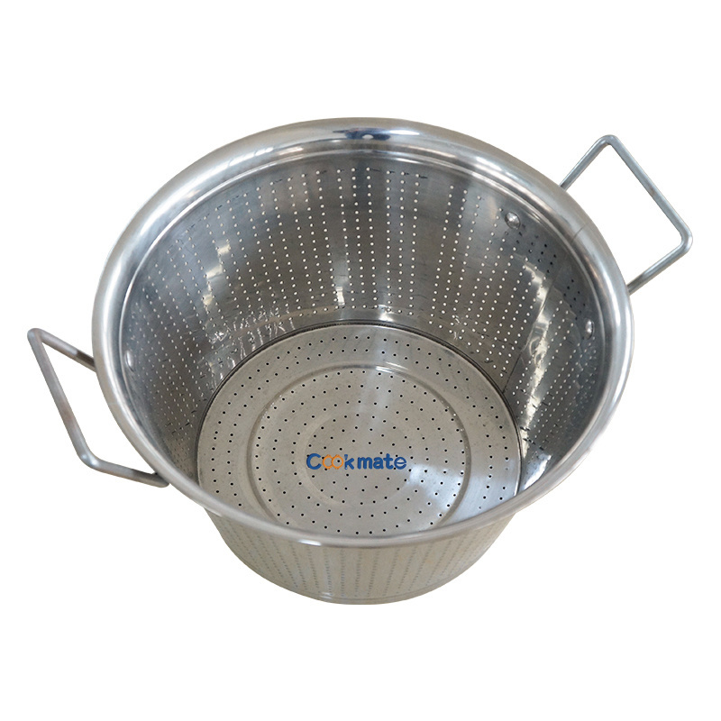 Cookmate Vegetable Fruit Stainless Steel Wire Mesh Strainer Colander Sieve For Potato Drain Basket