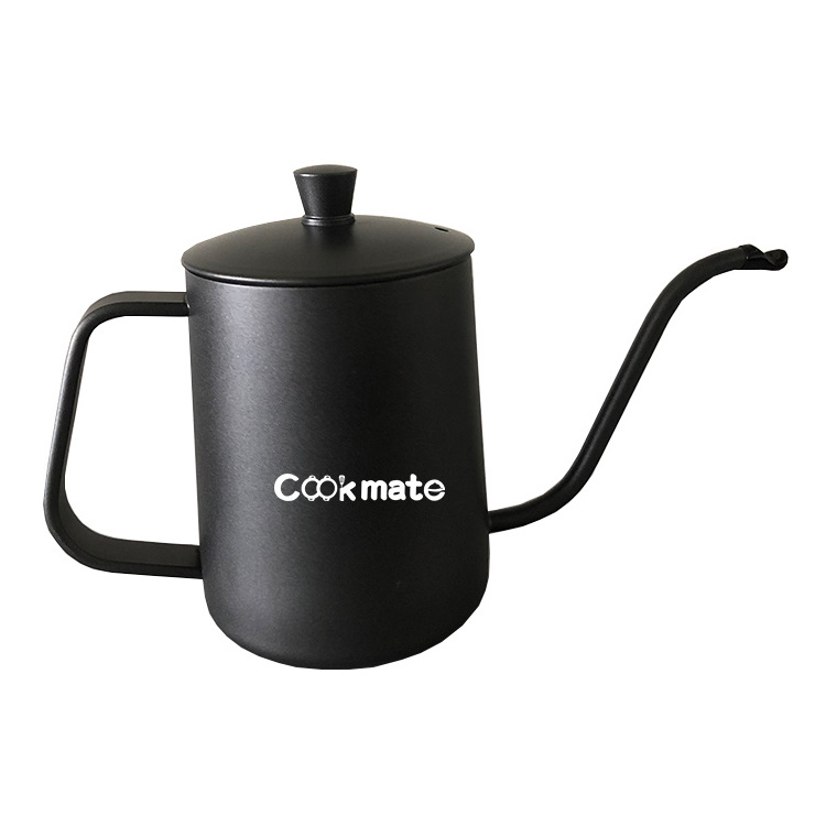 Cookmate Pour Over Coffee Kettle Thermos Tea Pot Enamel Kettles With Holder